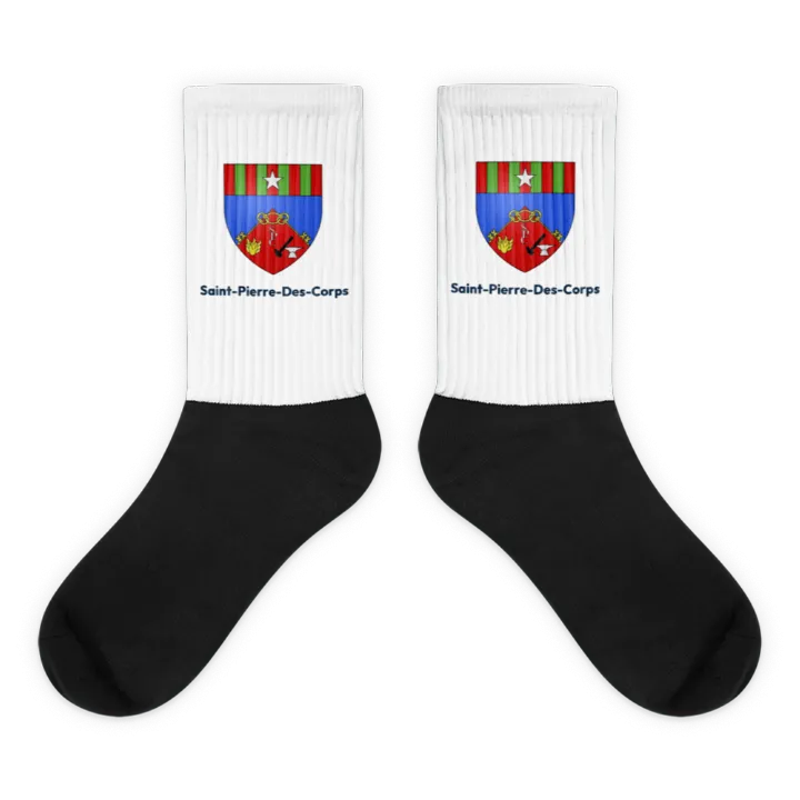 Chaussettes — blason de Saint-Pierre-des-Corps