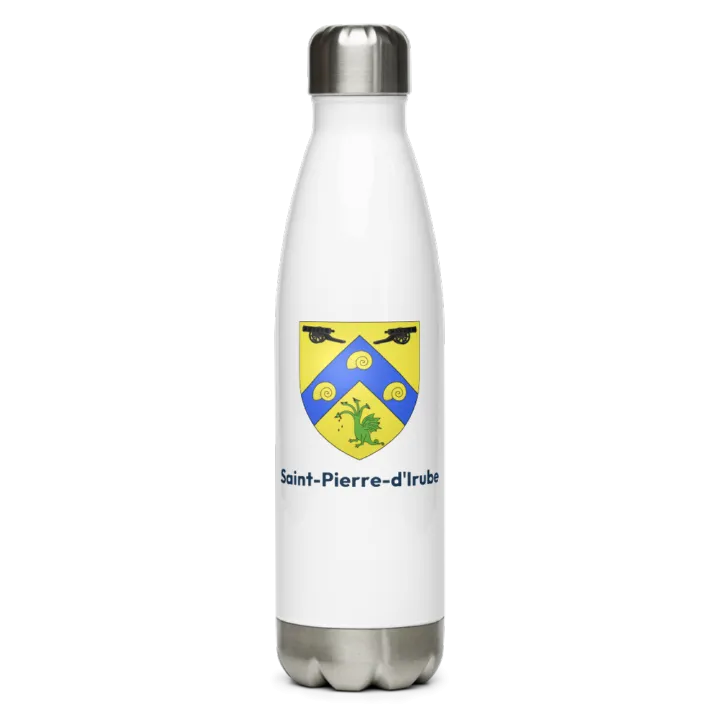 Gourde inox blason de Saint-Pierre-d'Irube