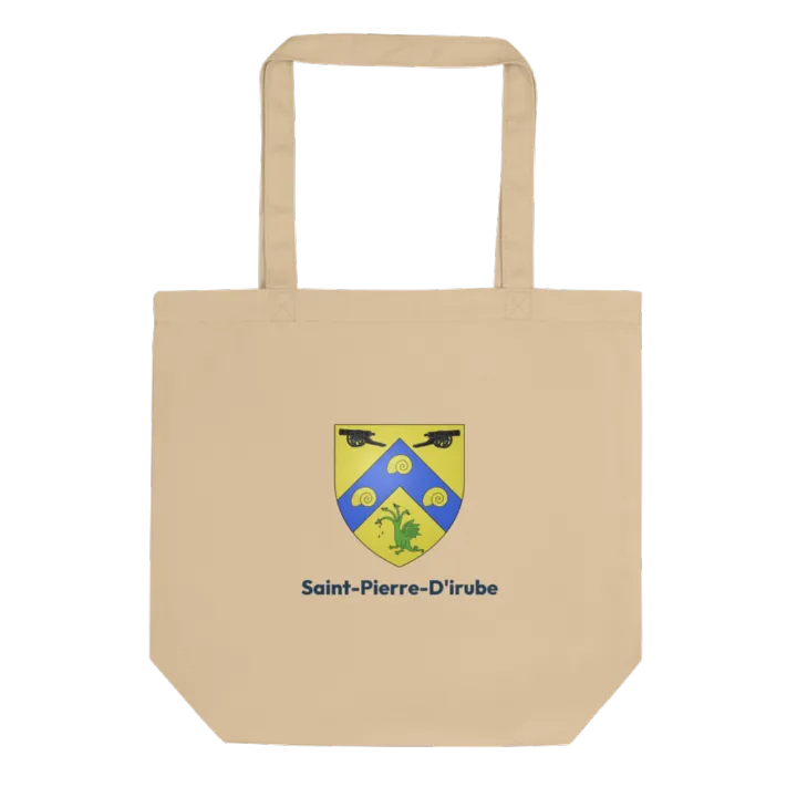 Tote bag coton bio — blason de Saint-Pierre-d'Irube