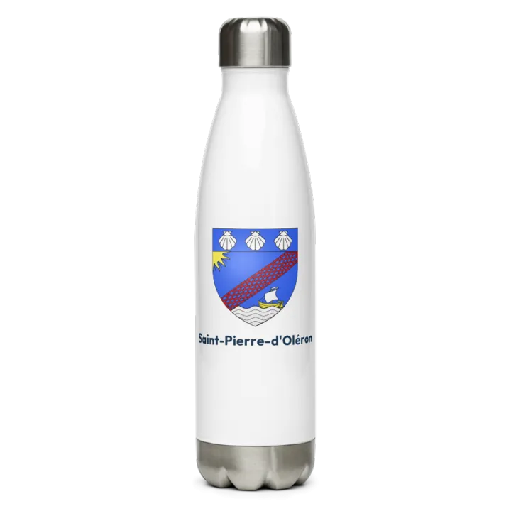 Gourde inox blason de Saint-Pierre-d'Oléron