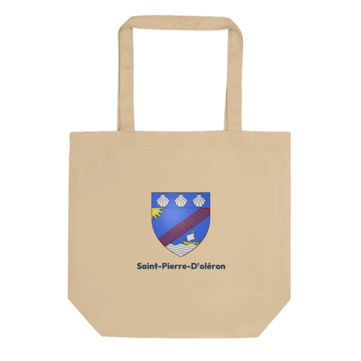 Tote bag coton bio — blason de Saint-Pierre-d'Oléron