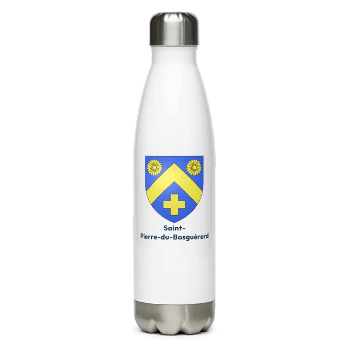 Gourde inox blason de Saint-Pierre-du-Bosguérard