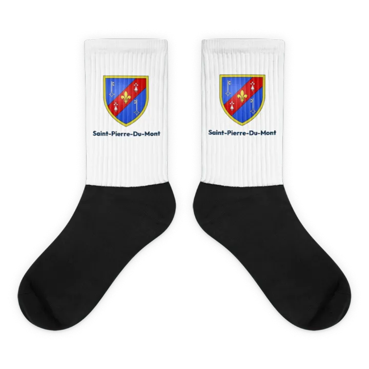 Chaussettes — blason de Saint-Pierre-du-Mont