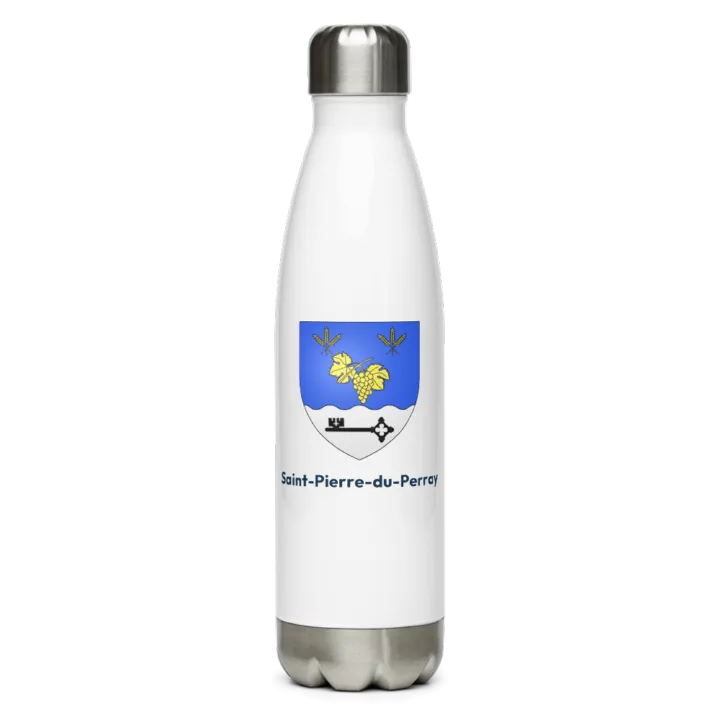 Gourde inox blason de Saint-Pierre-du-Perray