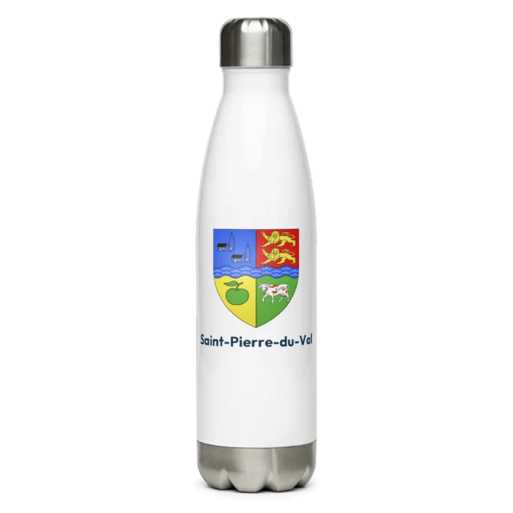 Gourde inox blason de Saint-Pierre-du-Val