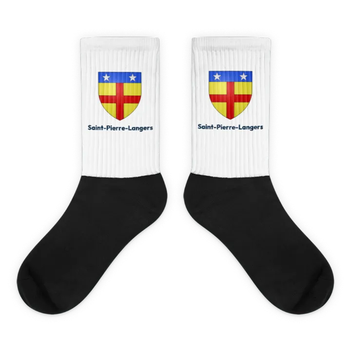 Chaussettes — blason de Saint-Pierre-Langers