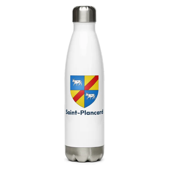 Gourde inox blason de Saint-Plancard