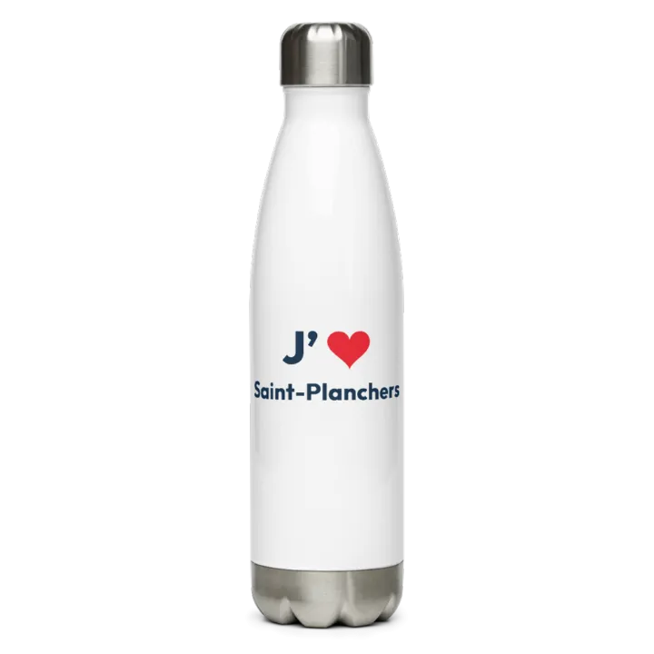 Gourde inox « J’❤ Saint-Planchers »