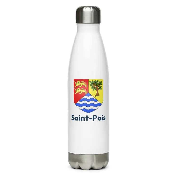 Gourde inox blason de Saint-Pois