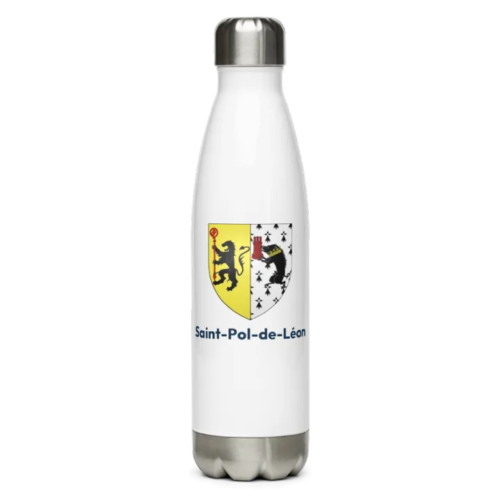 Gourde inox blason de Saint-Pol-de-Léon