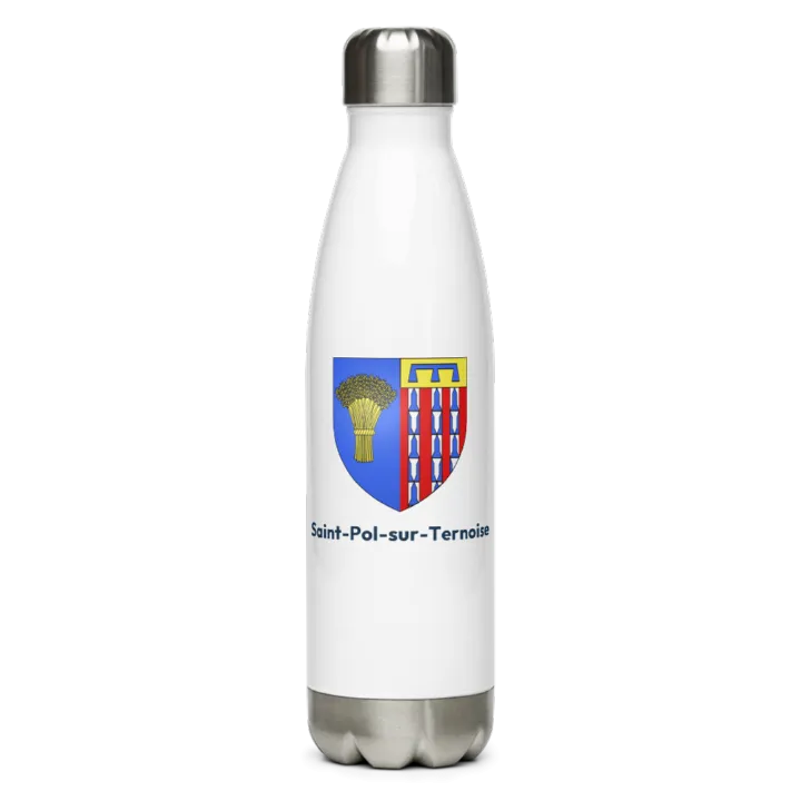 Gourde inox blason de Saint-Pol-sur-Ternoise