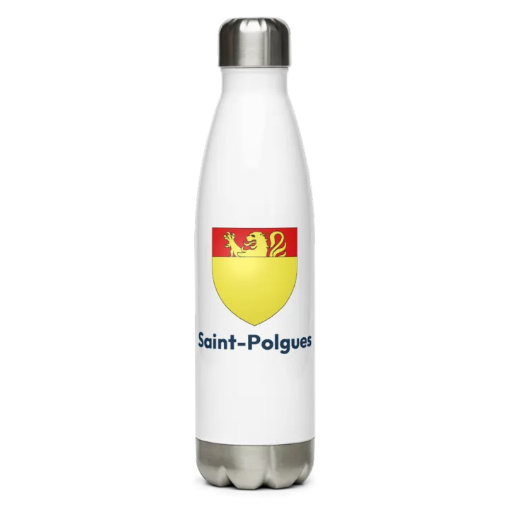 Gourde inox blason de Saint-Polgues