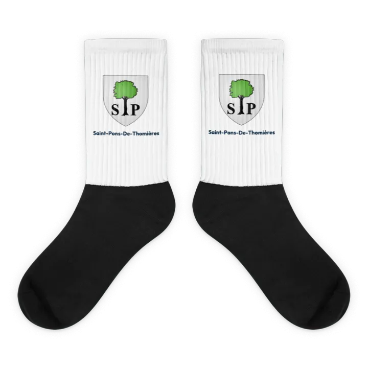 Chaussettes — blason de Saint-Pons-de-Thomières