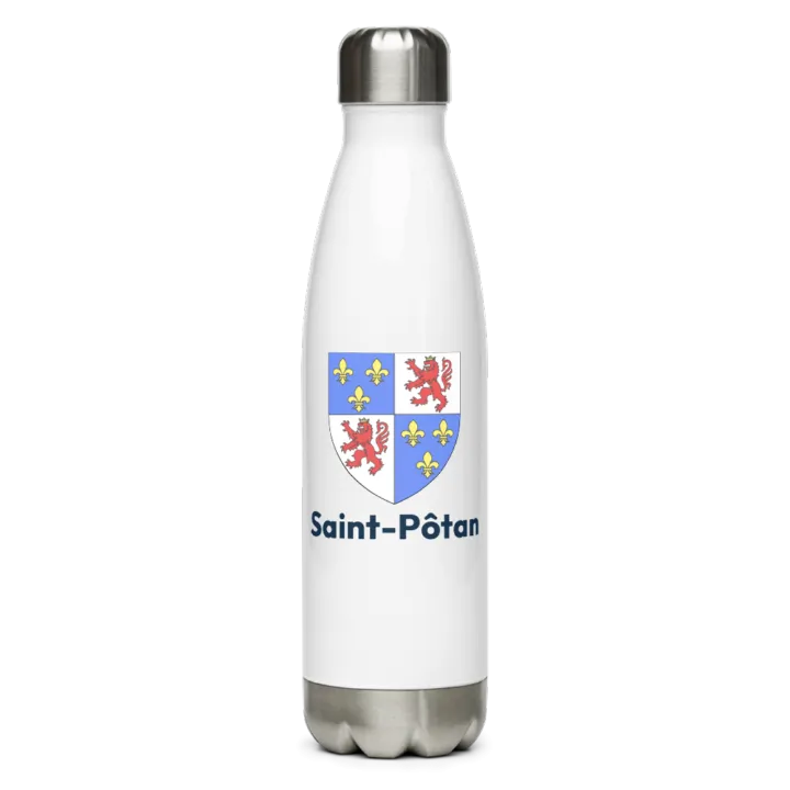 Gourde inox blason de Saint-Pôtan
