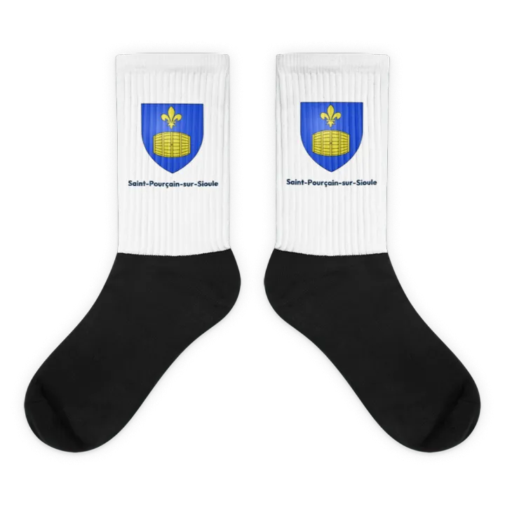 Chaussettes — blason de Saint-Pourçain-sur-Sioule
