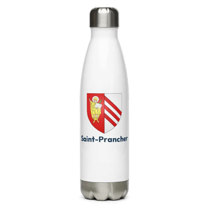Gourde inox blason de Saint-Prancher