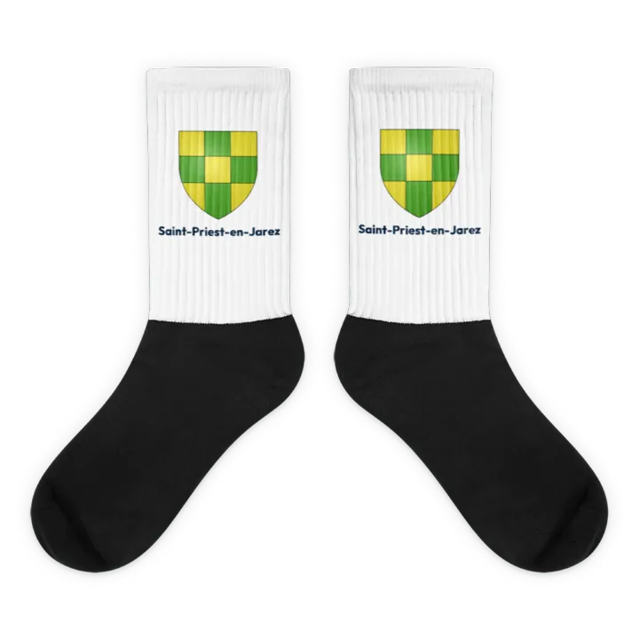 Chaussettes — blason de Saint-Priest-en-Jarez