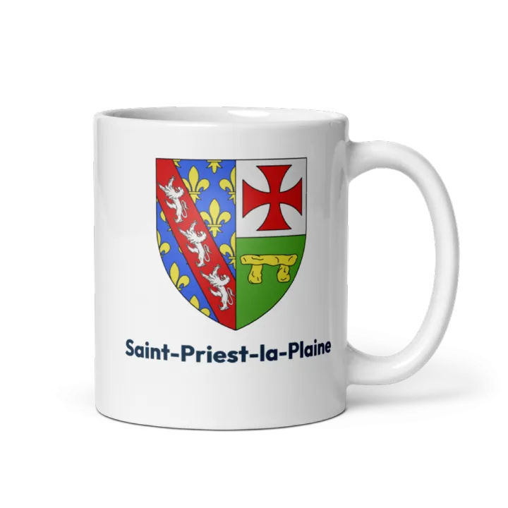 Mug blason de Saint-Priest-la-Plaine