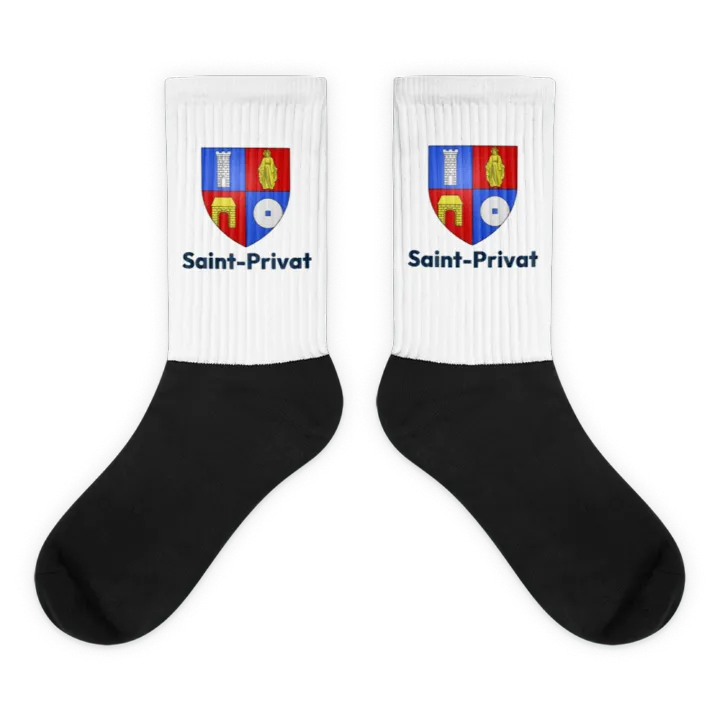 Chaussettes — blason de Saint-Privat