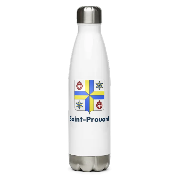 Gourde inox blason de Saint-Prouant