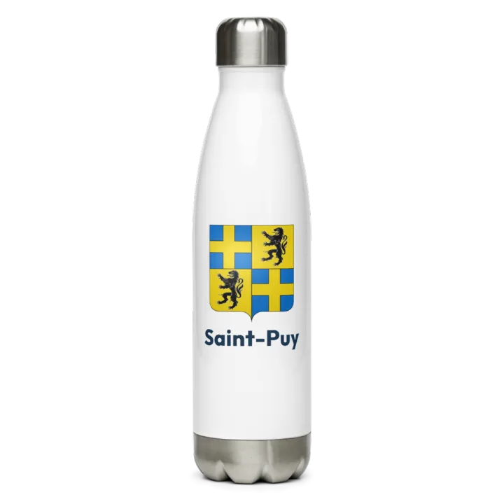 Gourde inox blason de Saint-Puy