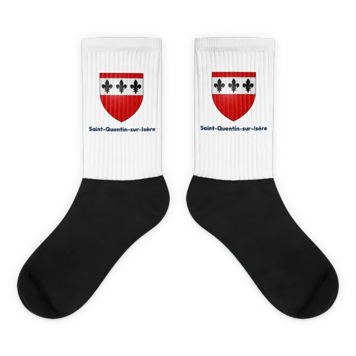 Chaussettes — blason de Saint-Quentin-sur-Isère