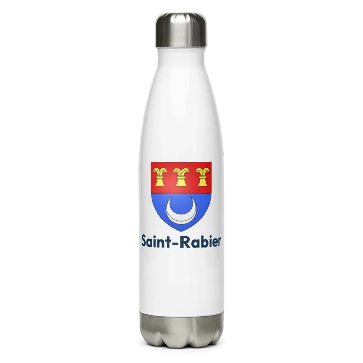 Gourde inox blason de Saint-Rabier