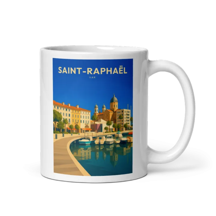 Mug — Saint-Raphaël et son port animé