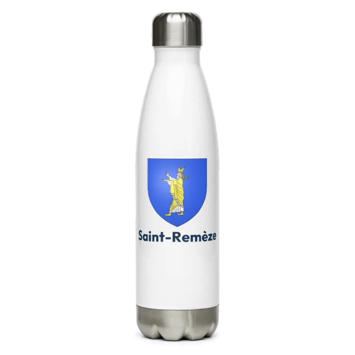 Gourde inox blason de Saint-Remèze