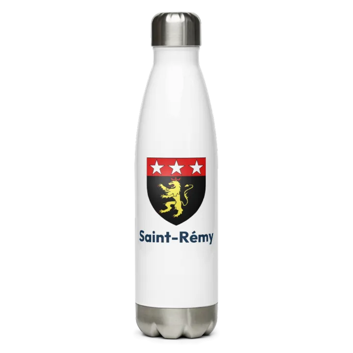Gourde inox — blason de Saint-Rémy