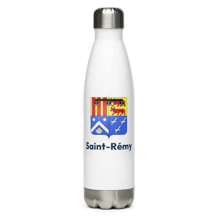 Gourde inox blason de Saint-Rémy