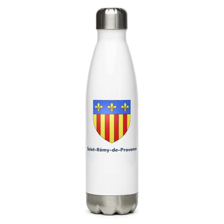 Gourde inox blason de Saint-Rémy-de-Provence