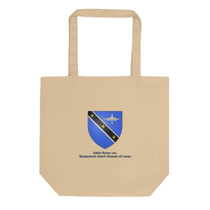 Tote bag coton bio — blason de Saint-Remy-en-Bouzemont-Saint-Genest-et-Isson