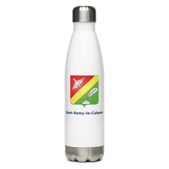 Gourde inox blason de Saint-Remy-la-Calonne