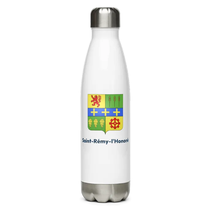 Gourde inox blason de Saint-Rémy-l'Honoré