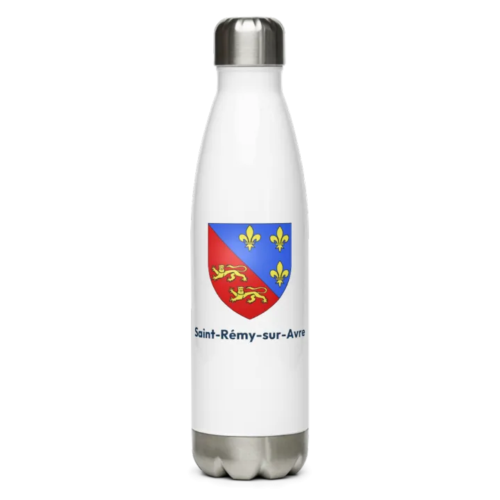 Gourde inox blason de Saint-Rémy-sur-Avre