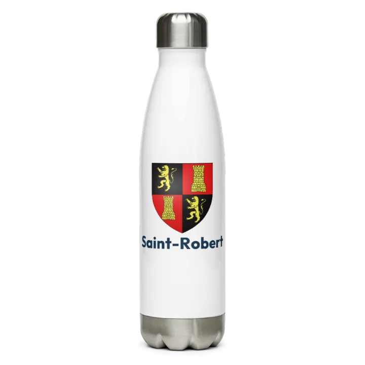 Gourde inox blason de Saint-Robert