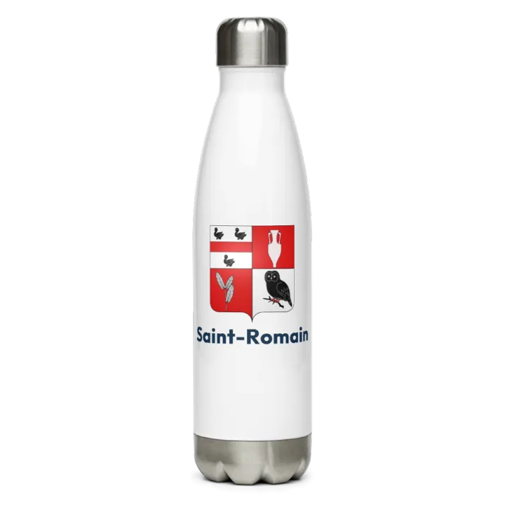 Gourde inox blason de Saint-Romain