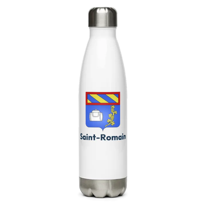 Gourde inox blason de Saint-Romain