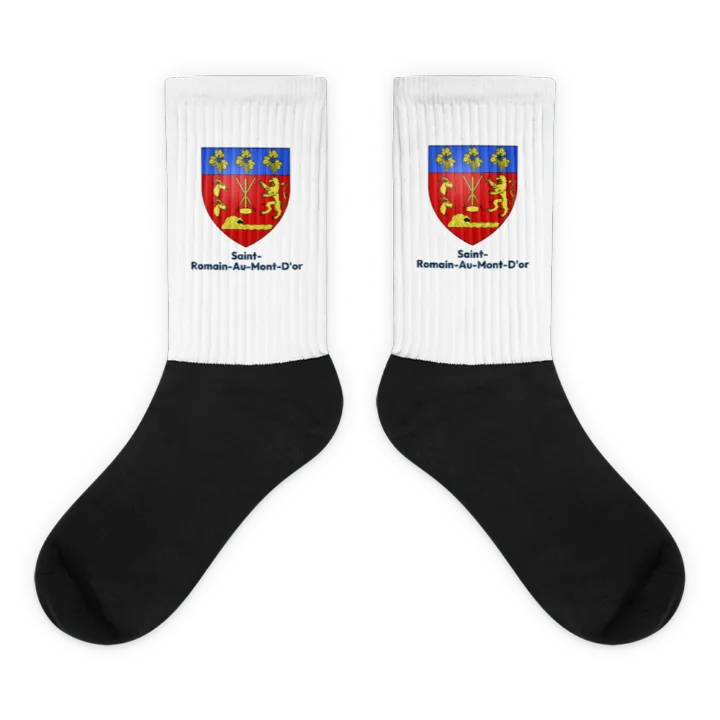 Chaussettes — blason de Saint-Romain-au-Mont-d'Or