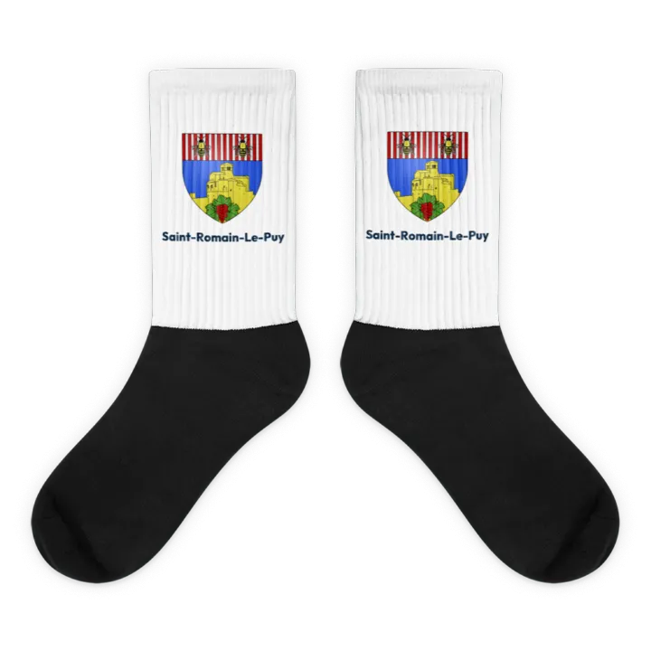 Chaussettes — blason de Saint-Romain-le-Puy