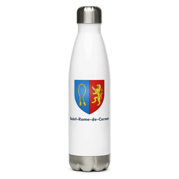 Gourde inox blason de Saint-Rome-de-Cernon