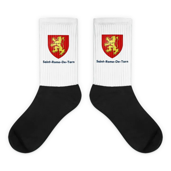 Chaussettes — blason de Saint-Rome-de-Tarn