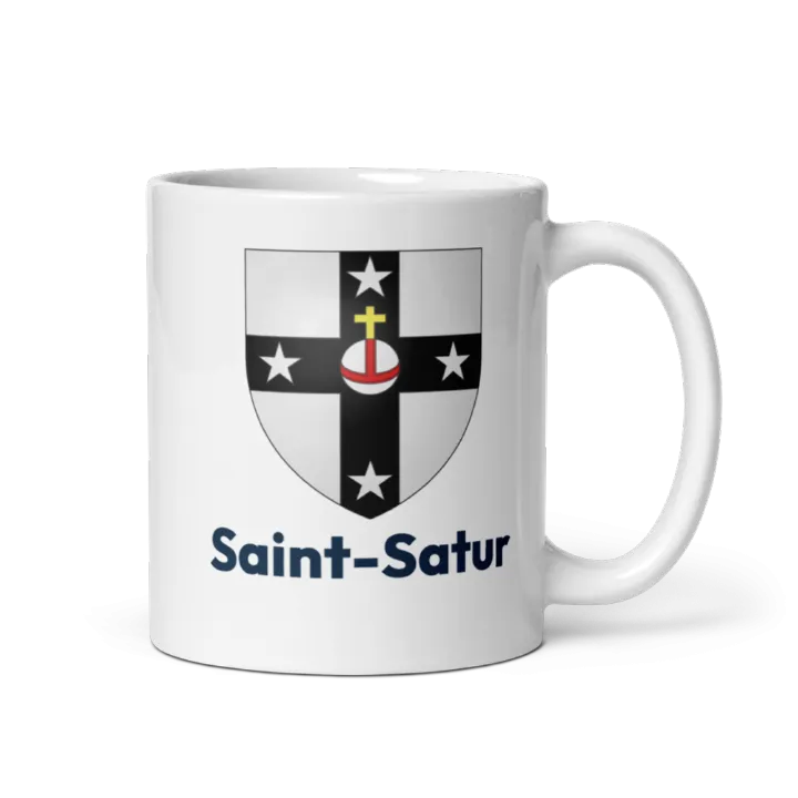 Mug blason de Saint-Satur