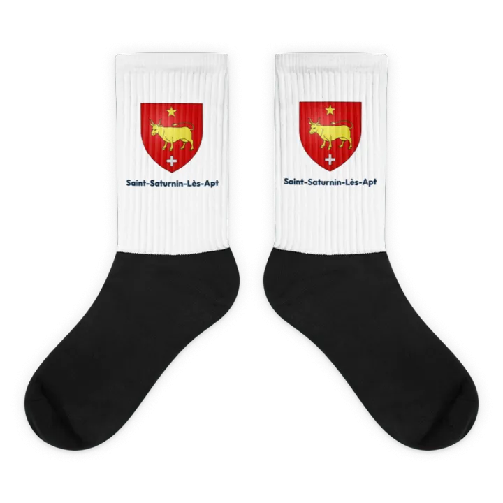 Chaussettes — blason de Saint-Saturnin-lès-Apt