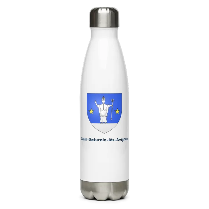 Gourde inox blason de Saint-Saturnin-lès-Avignon