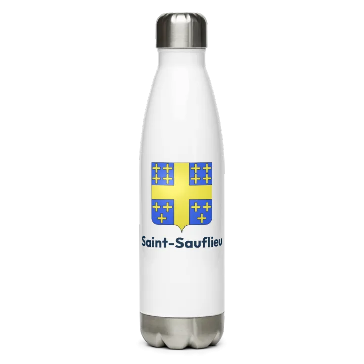 Gourde inox blason de Saint-Sauflieu