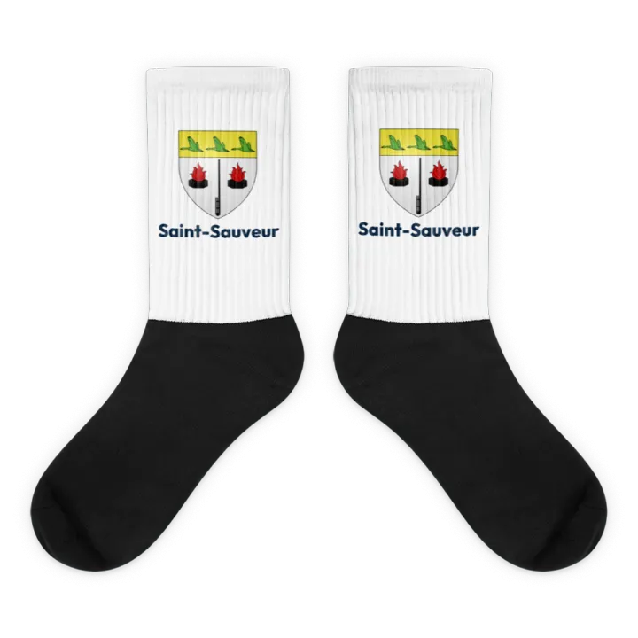 Chaussettes — blason de Saint-Sauveur