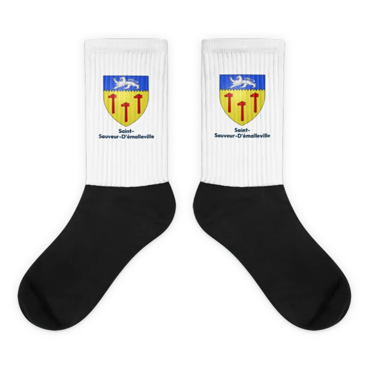 Chaussettes — blason de Saint-Sauveur-d'Émalleville