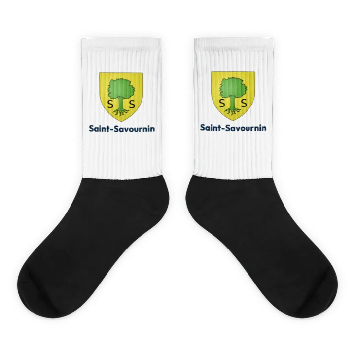 Chaussettes — blason de Saint-Savournin